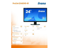 iiyama E2482HD czarny - 249314 - zdjęcie 10